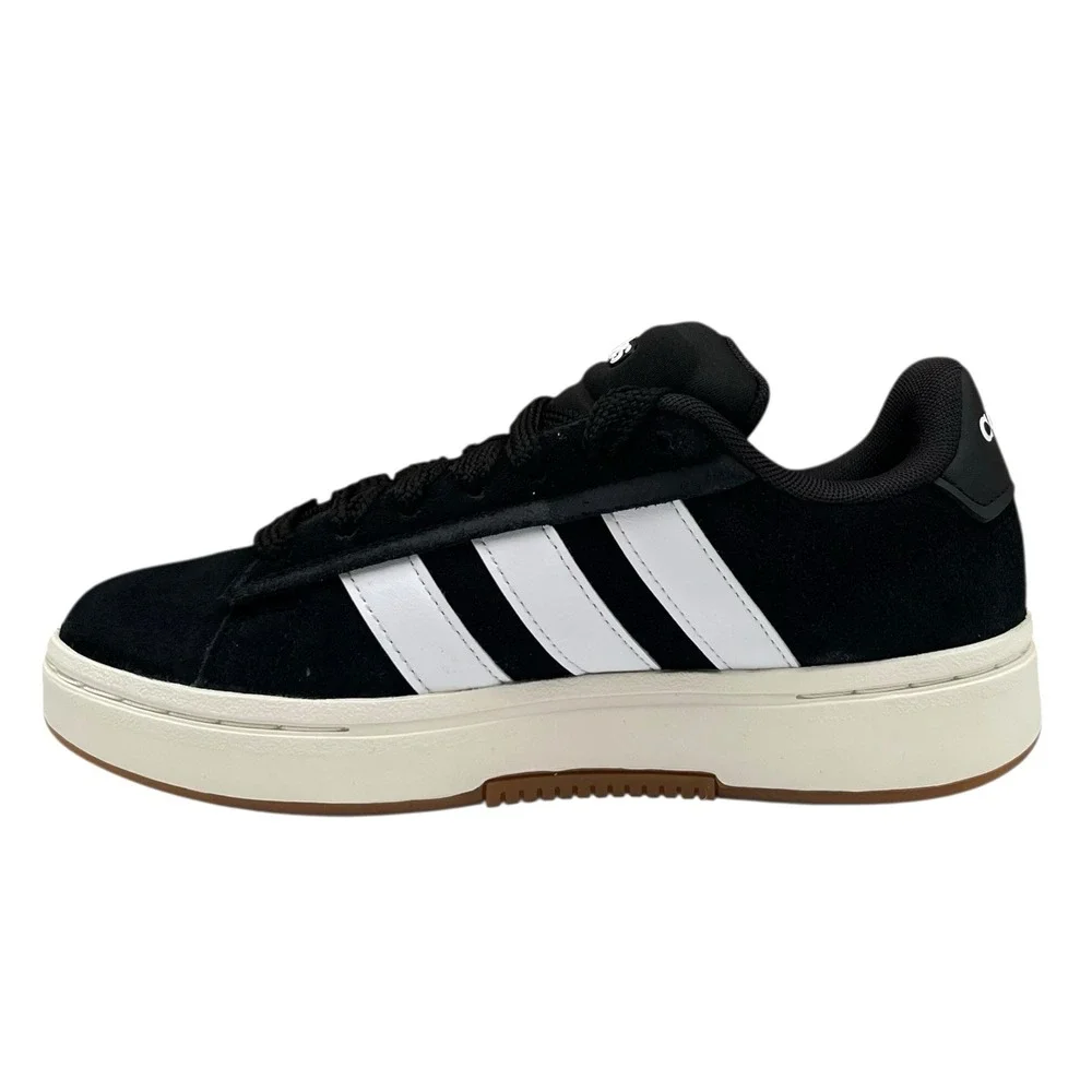 Adidas Grand Court Alpha Mens Youth Boys Classic Style Shoes Size 4 Black White‎